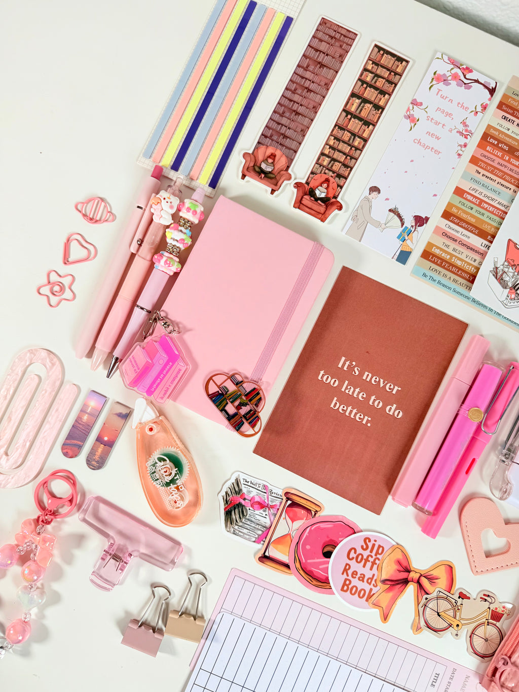 🩷 Pink Bookish Bundle , Romantic & Girly