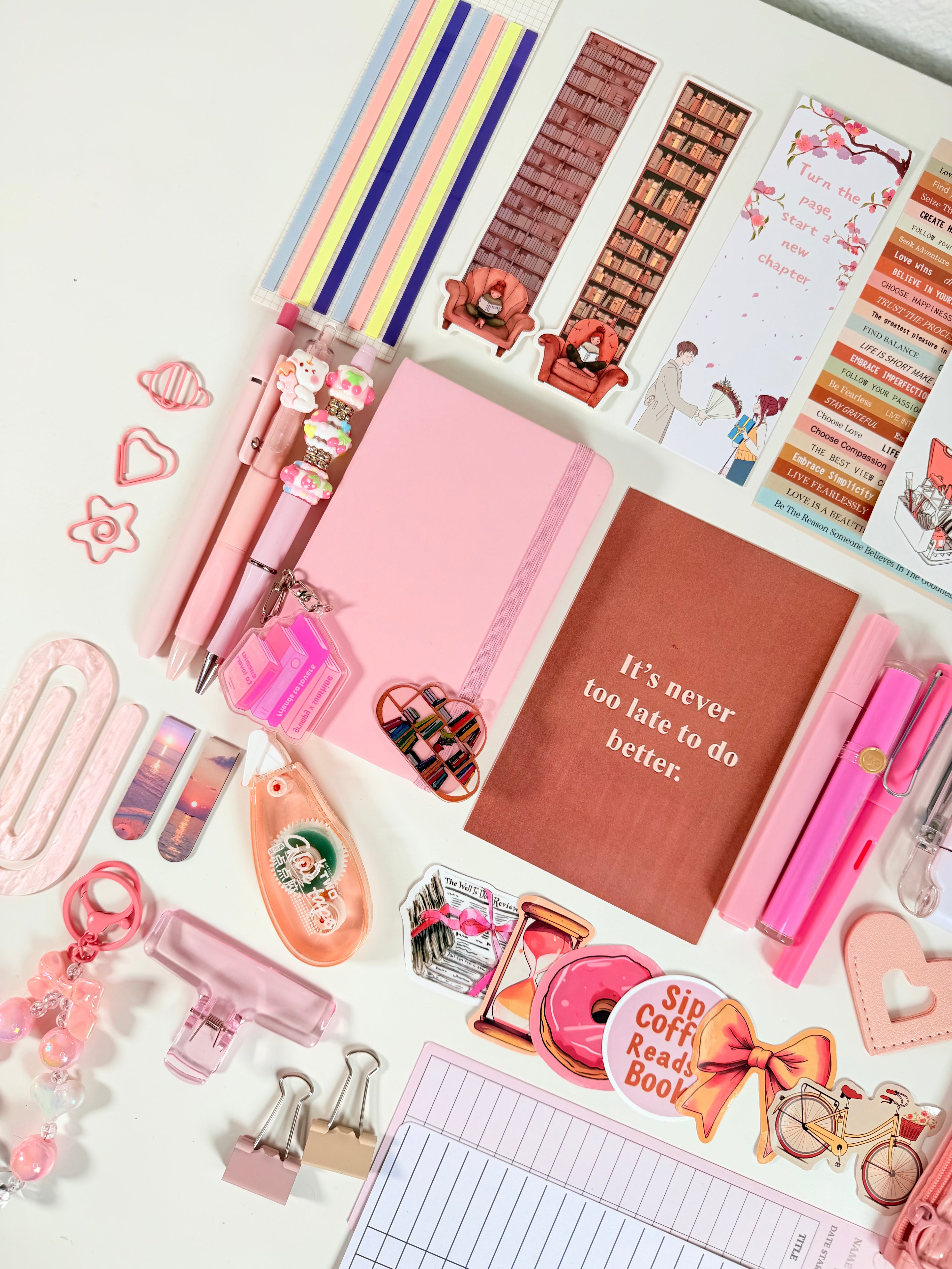 🩷 Pink Bookish Bundle , Romantic & Girly