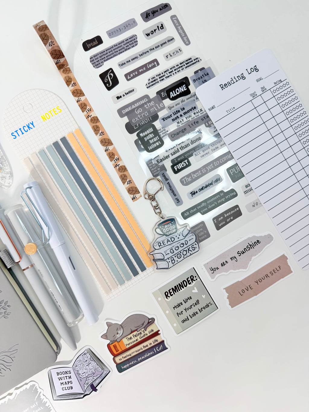 🩶 Mini Gray Bundle - Neutral Aesthetic & Calm