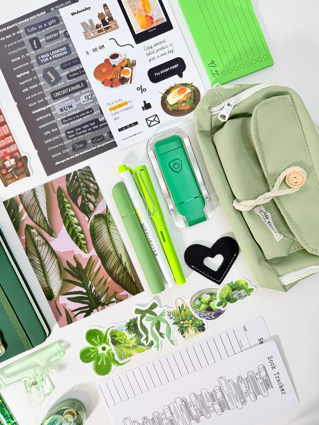 🌳 Dark Green Bundle - Nature Tones, Focused