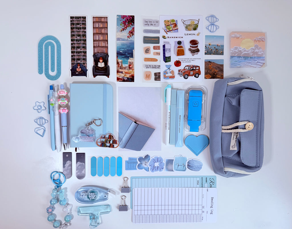 🩵 Blue Bookish Bundle - Clean , Dreamy & Energy