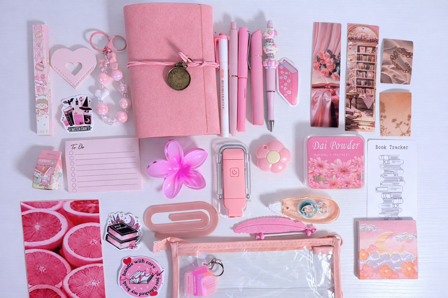 Soft Pink Bookish Bundle 🎀