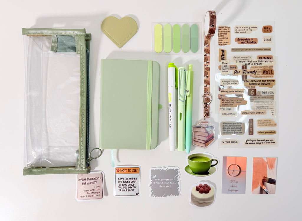 🍵 Mini Matcha  Bundle - Soft , Aesthetic & Fresh