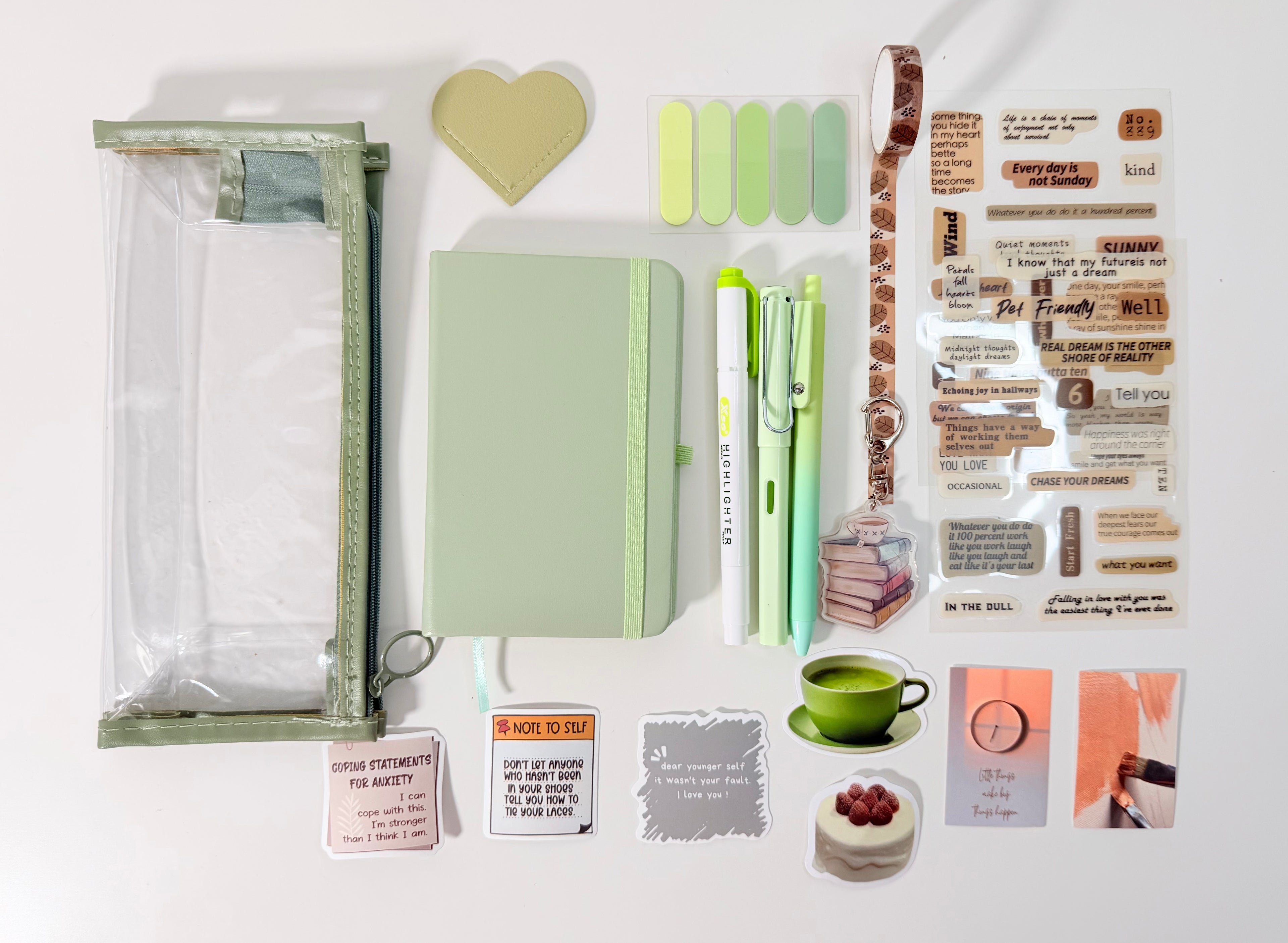 🍵 Mini Matcha  Bundle - Soft , Aesthetic & Fresh