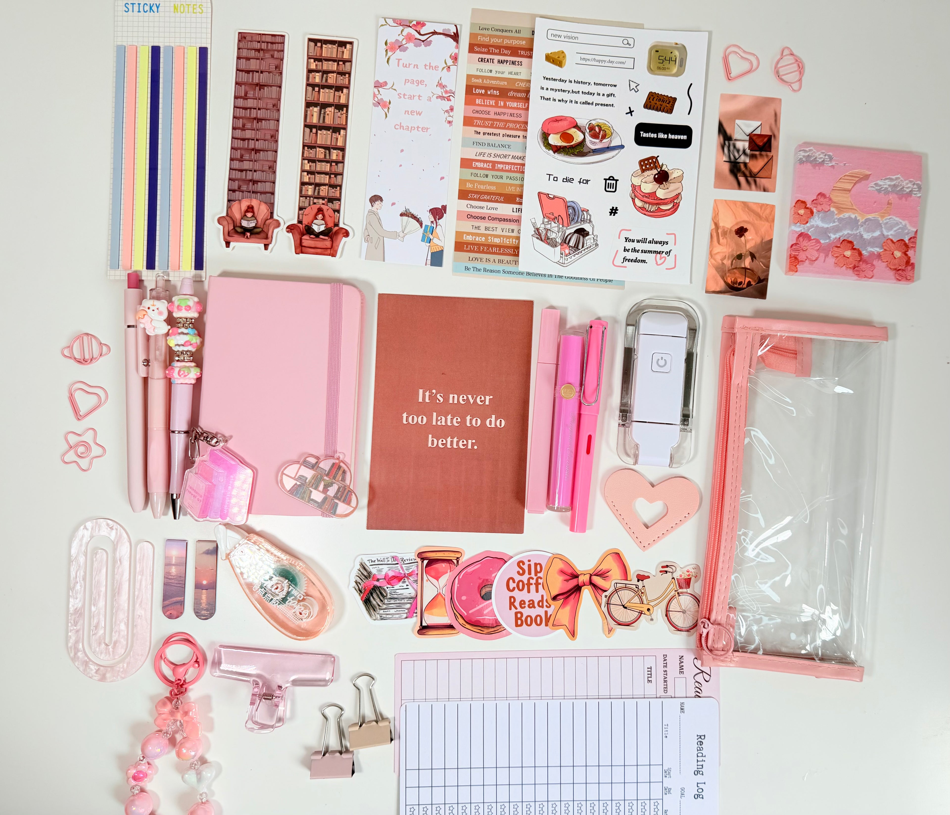 🩷 Pink Bookish Bundle , Romantic & Girly