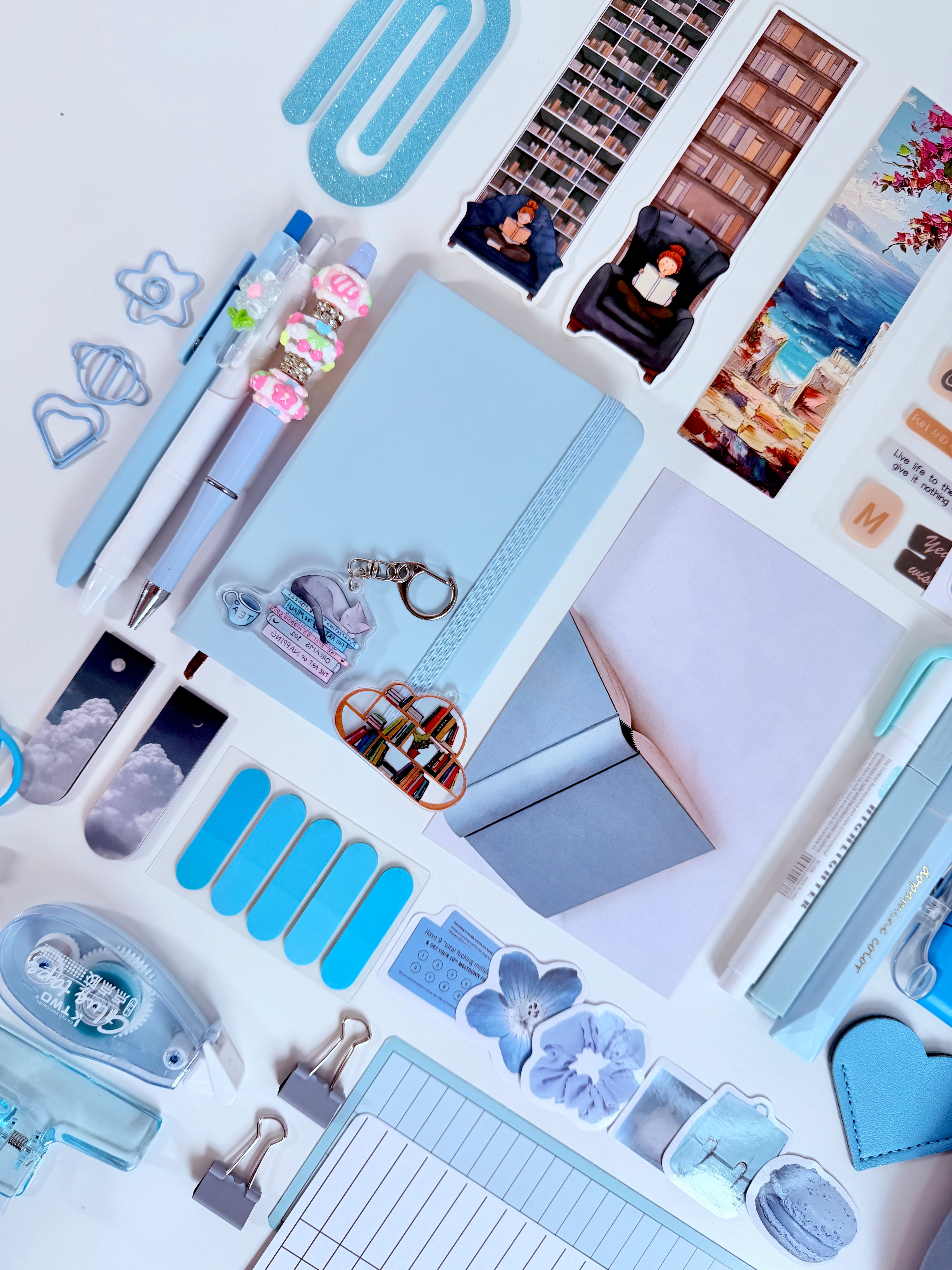 🩵 Blue Bookish Bundle - Clean , Dreamy & Energy