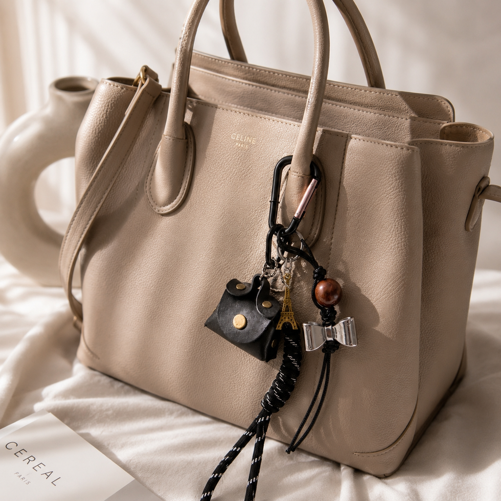 Paris Charm Keychain