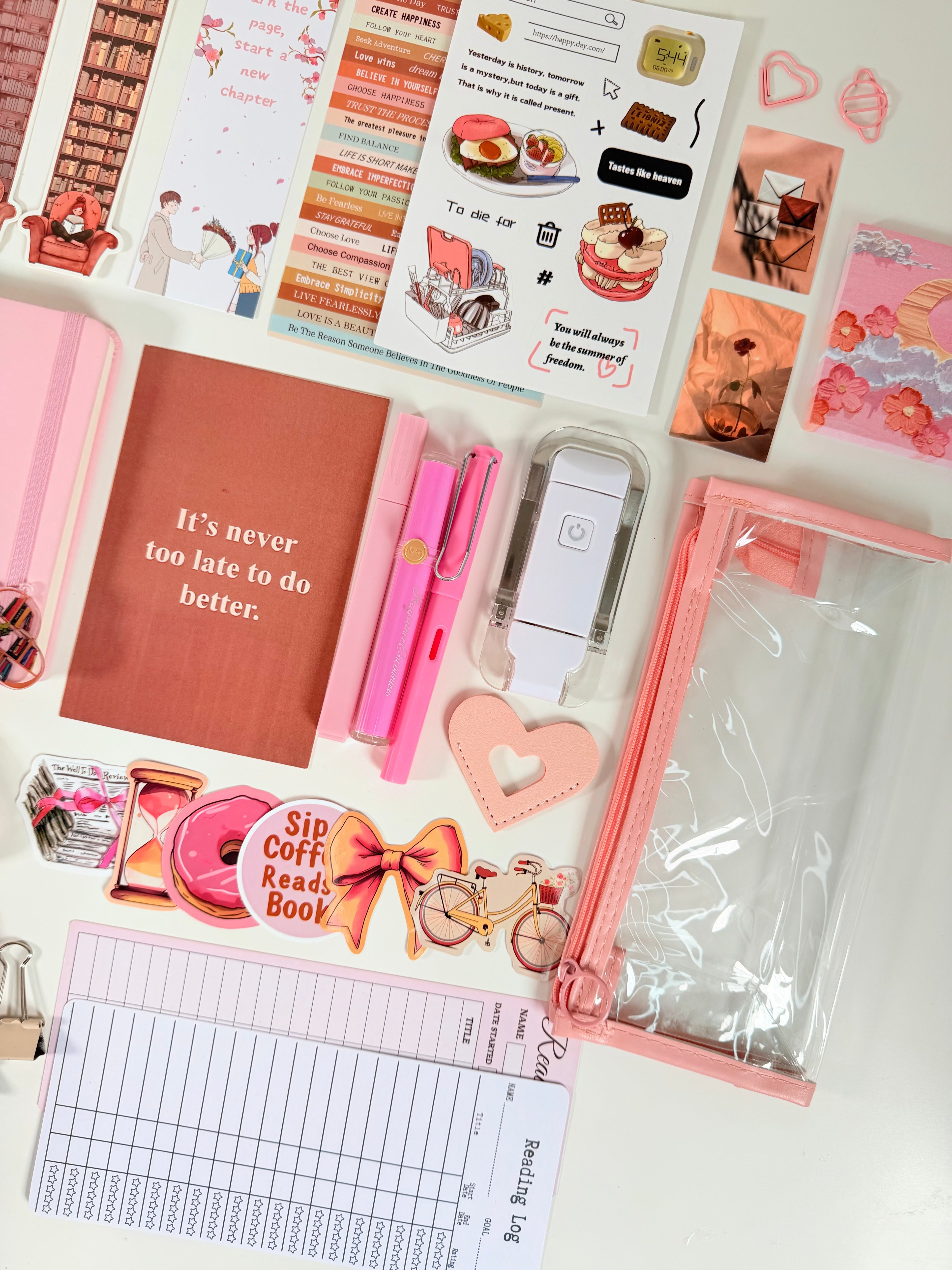 🩷 Pink Bookish Bundle , Romantic & Girly