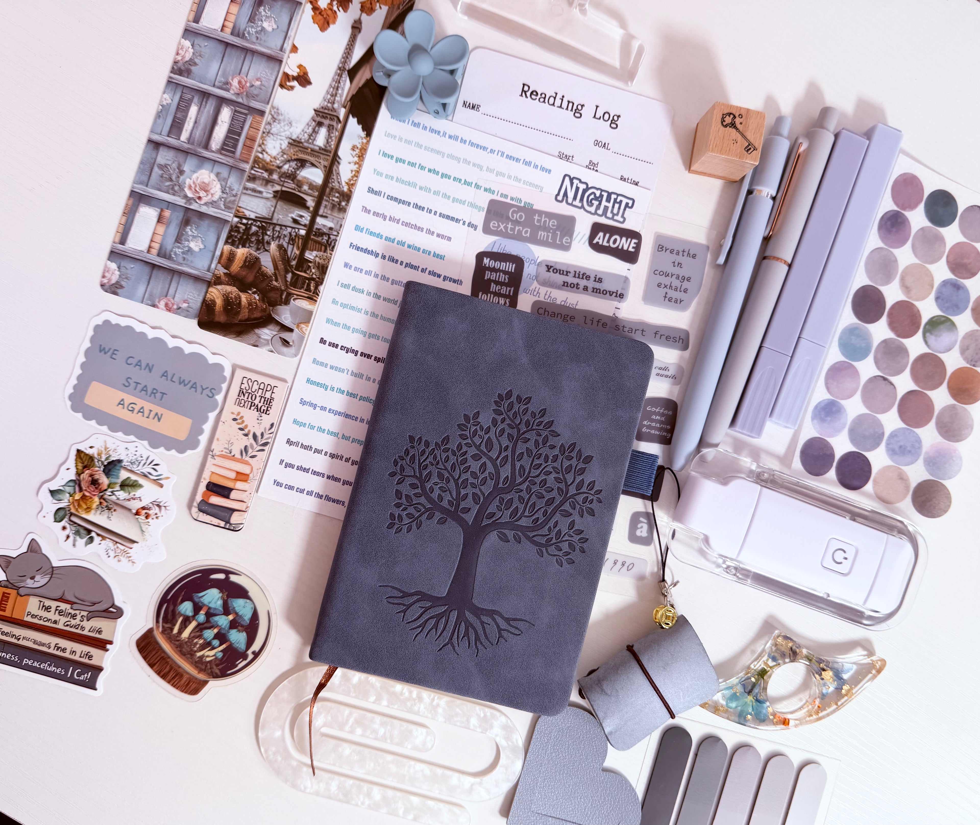 Slate Blue Bookish Bundle 🩶💙