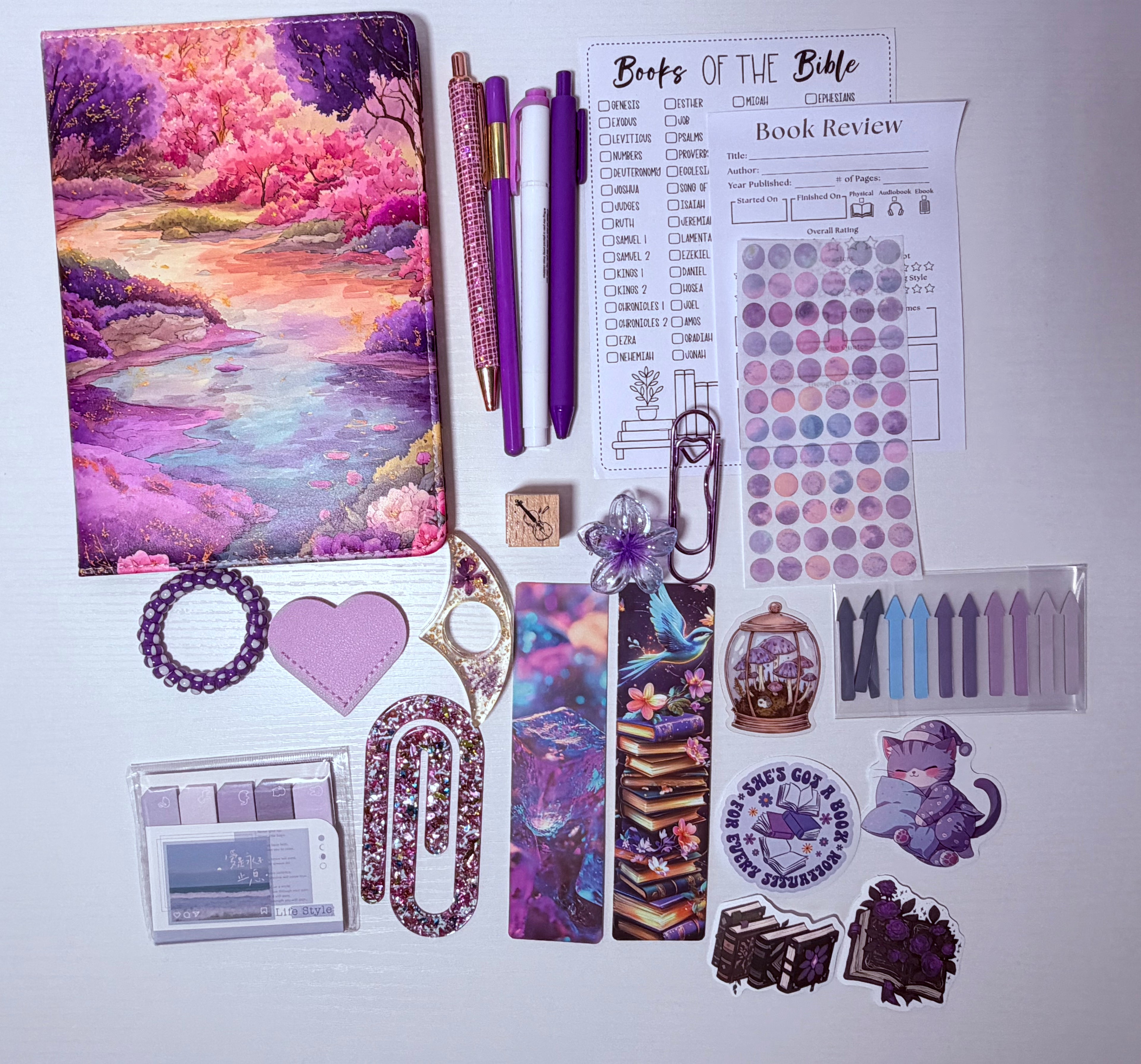 🌸 Lilac Dream Bookish Bundle