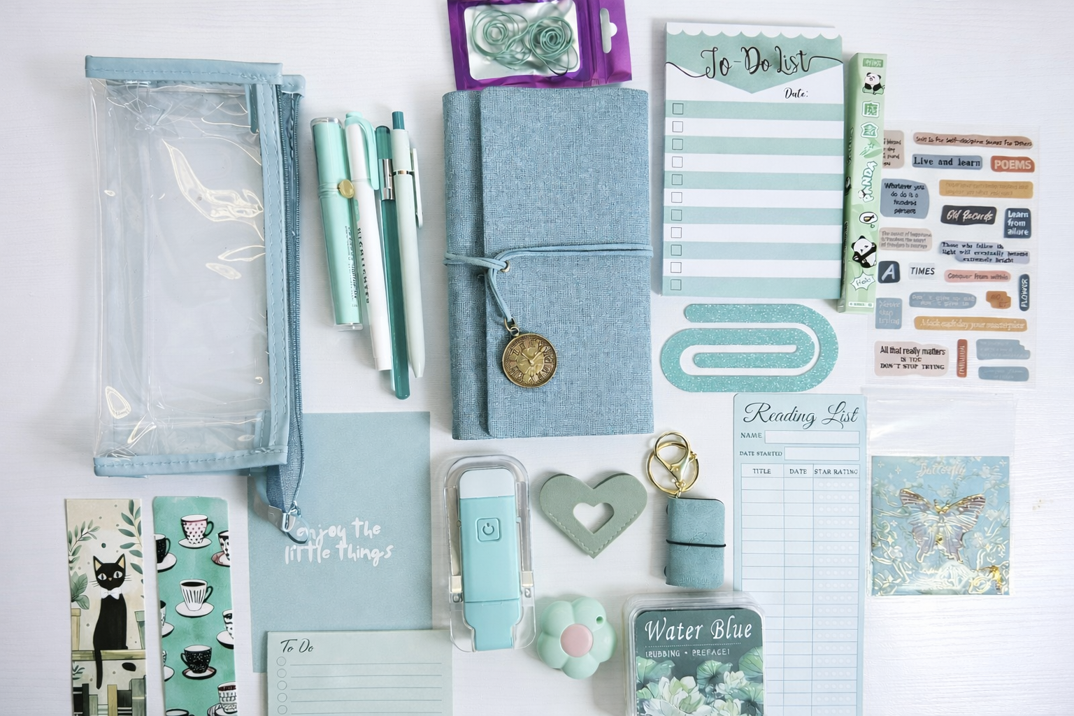 Fresh Blue Bookish Bundle 🩵