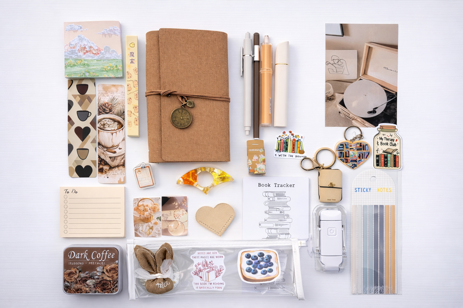 Cozy Beige Bookish Bundle 🍦