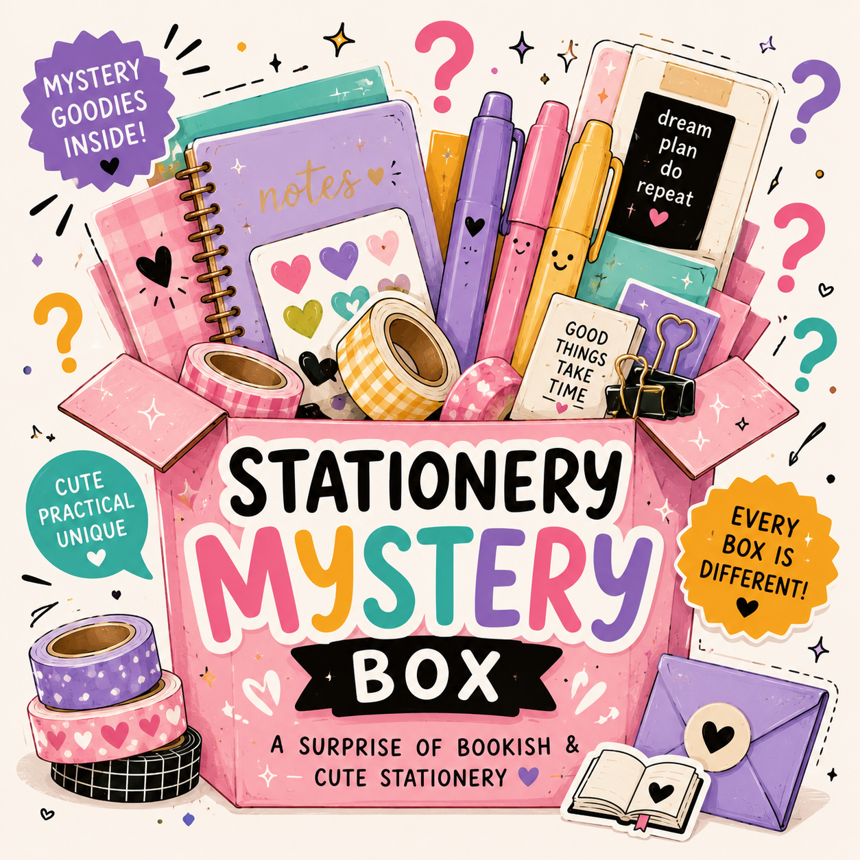 Stationery Mystery Box 🗃️
