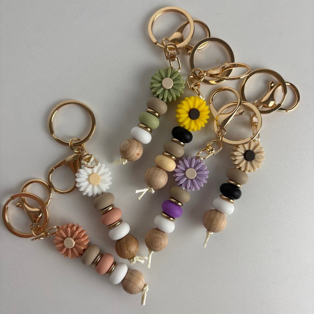 Sunflower Keychain