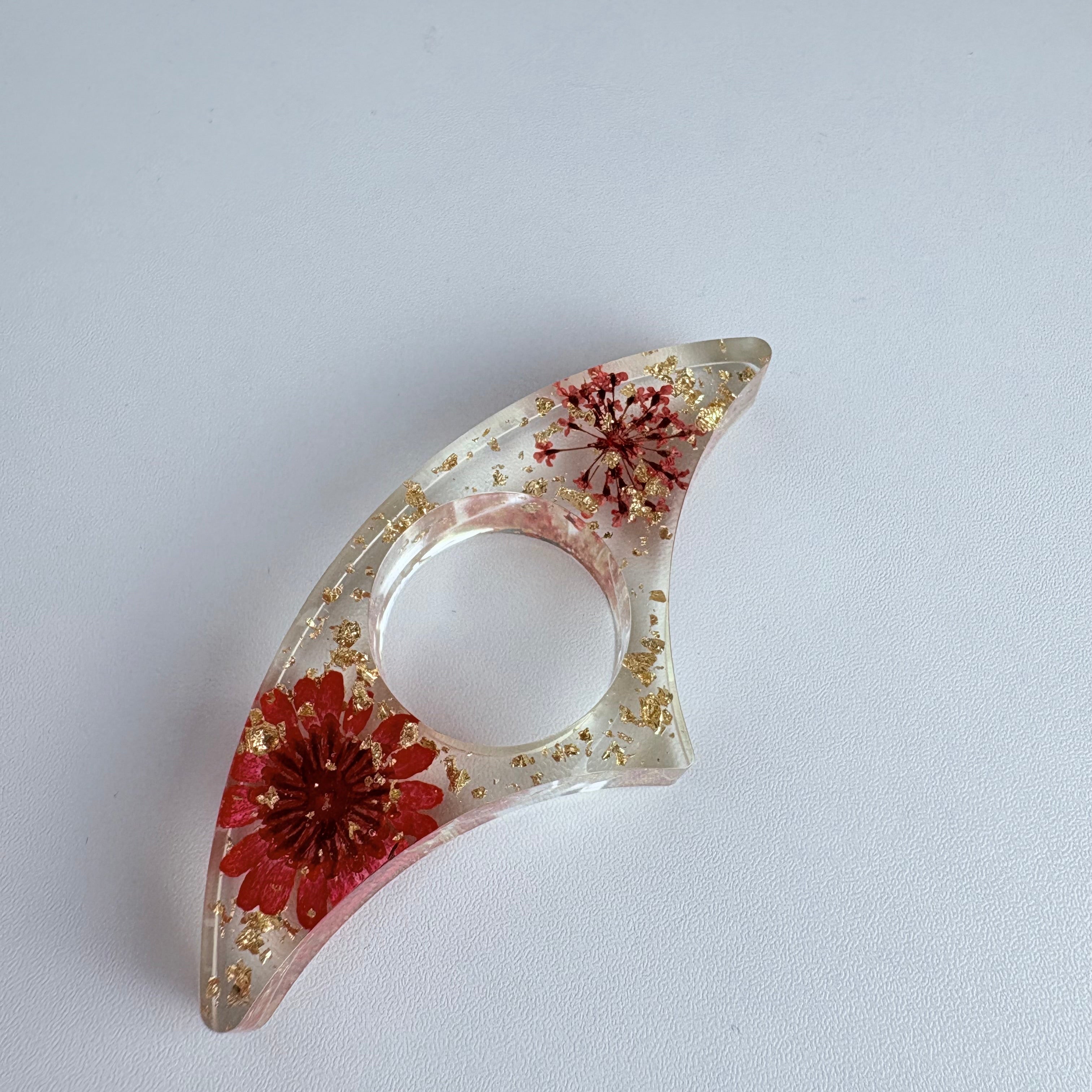 Invisible-Flower Bookmark