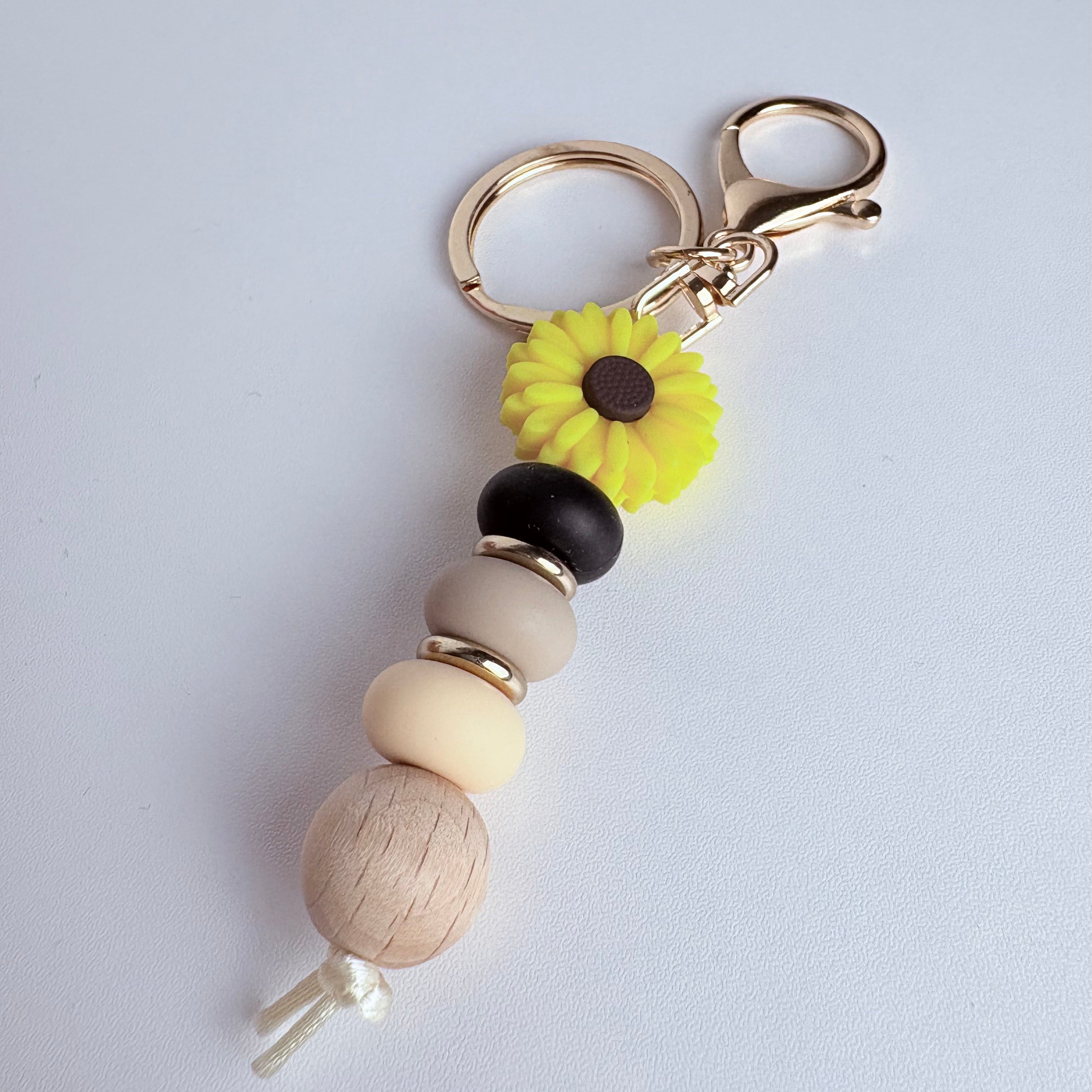 Sunflower Keychain