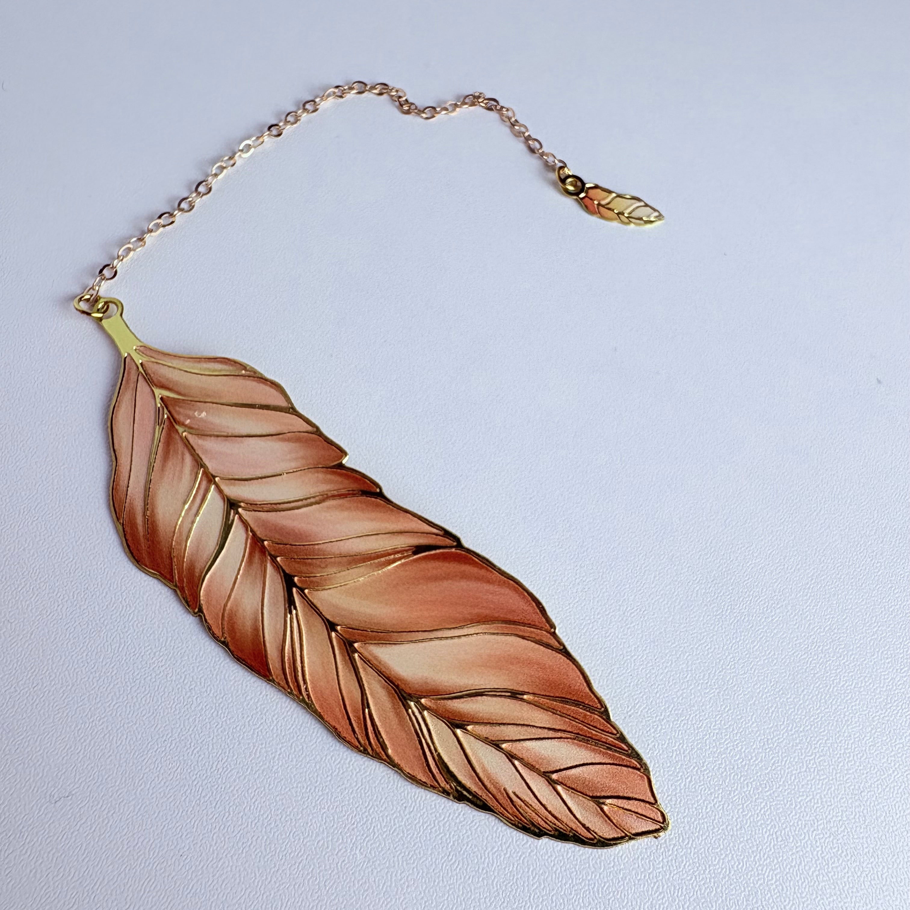 Colorful Feather Bookmark